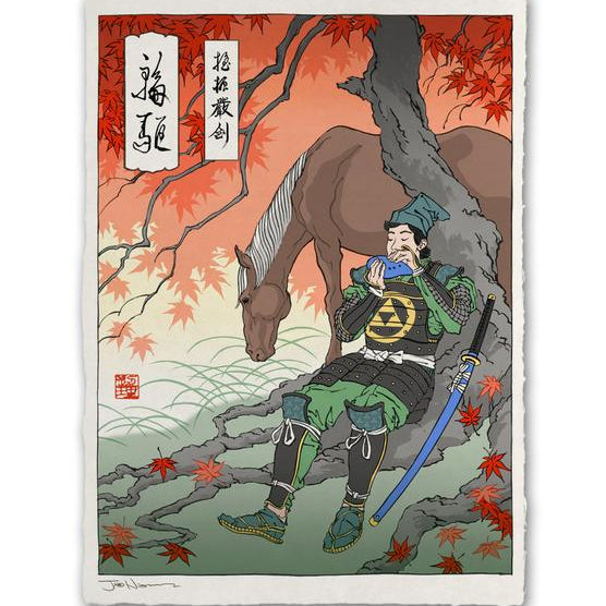 Jed Henry - "The Hero Rests" - Spoke Art