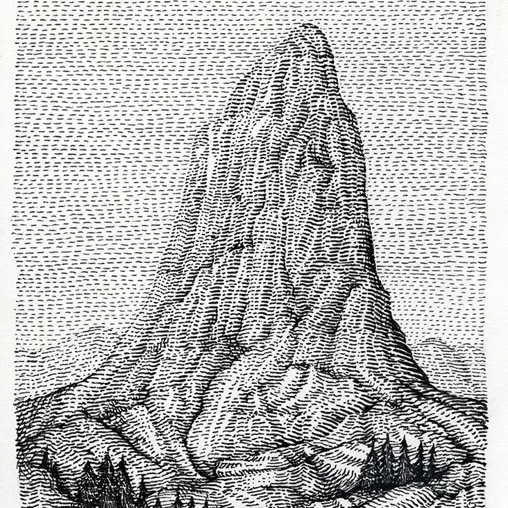 David Welker - "The Butte" - Spoke Art