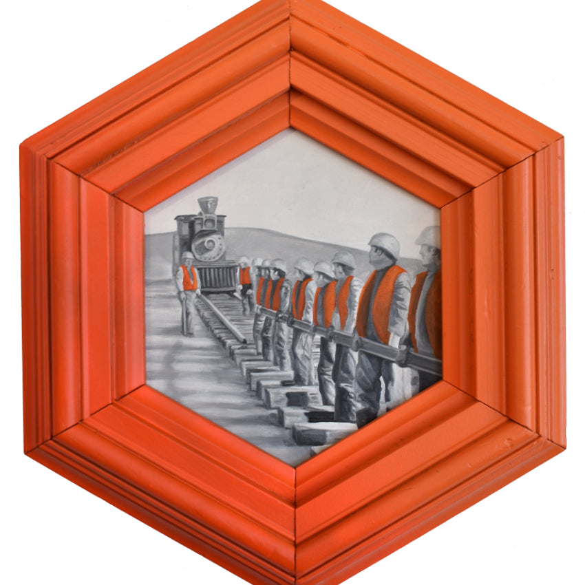 Peter Adamyan - "The Railroad Workers" - Spoke Art