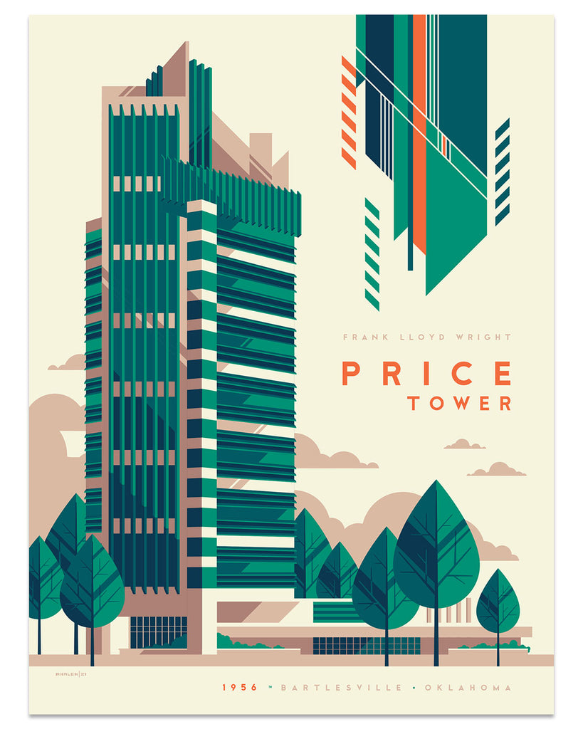 Tom Whalen - "Price Tower" - Spoke Art