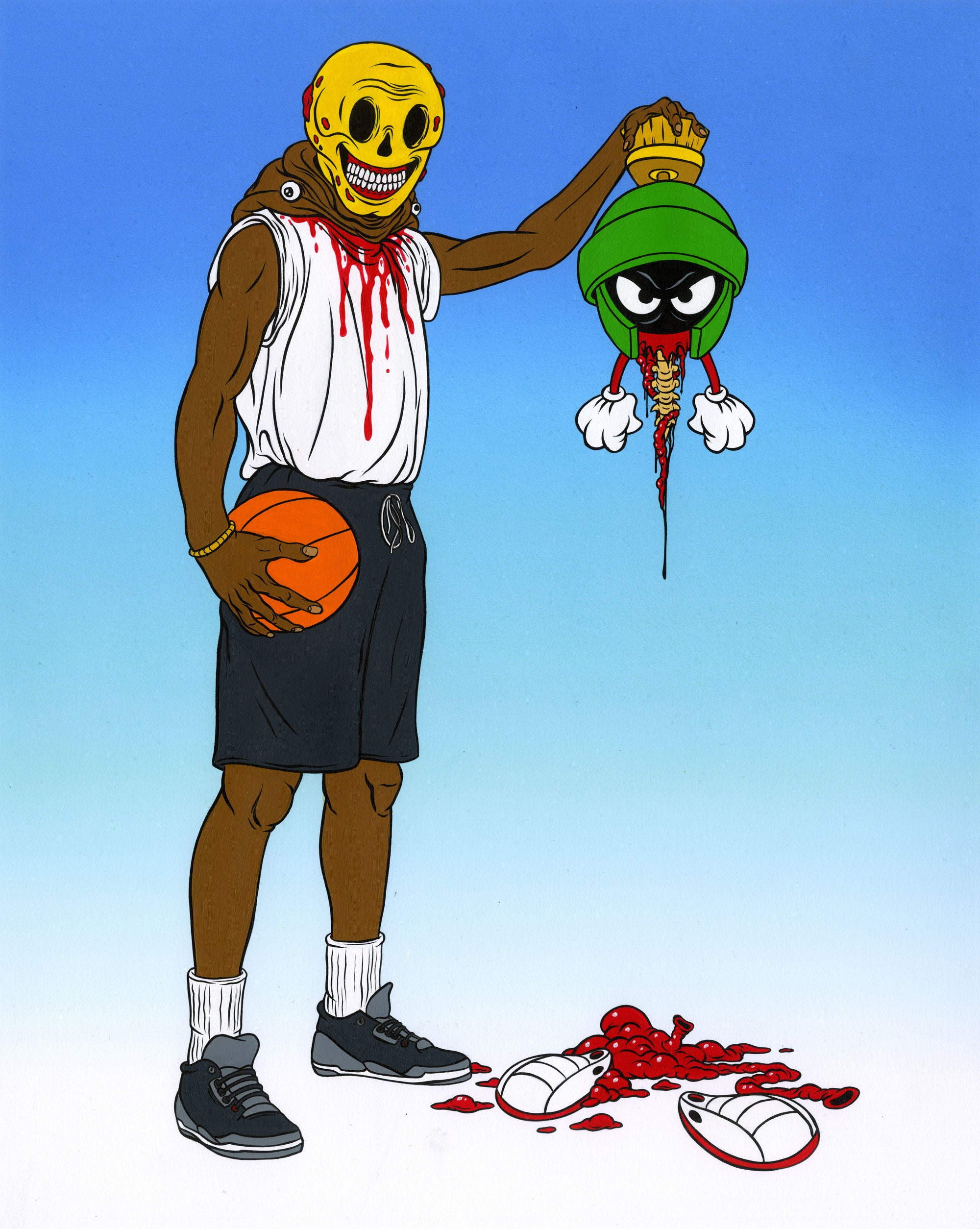 Alex Pardee - "It's Not The Shoes" - Spoke Art