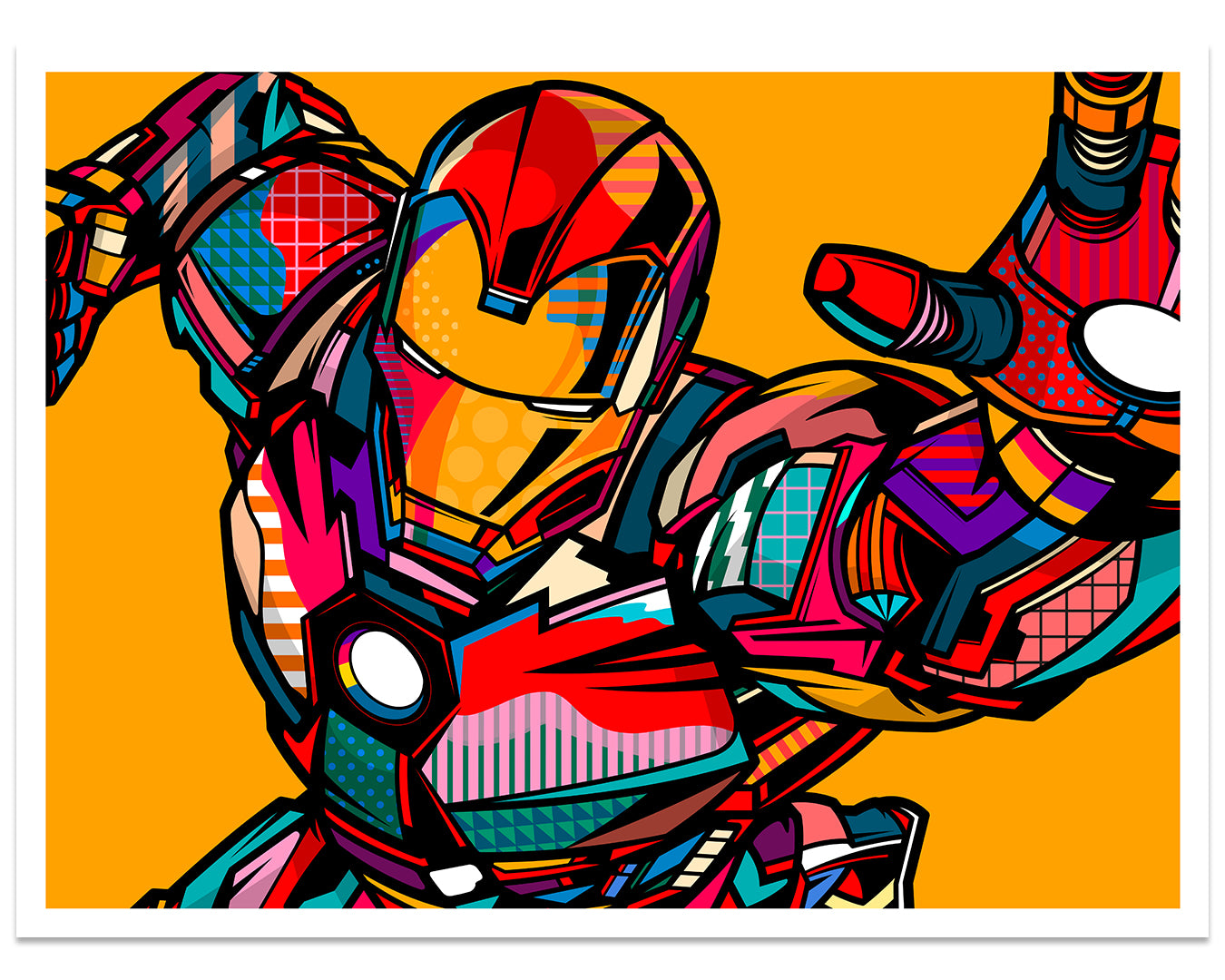 Van Orton Design - "Iron Man" print - Spoke Art