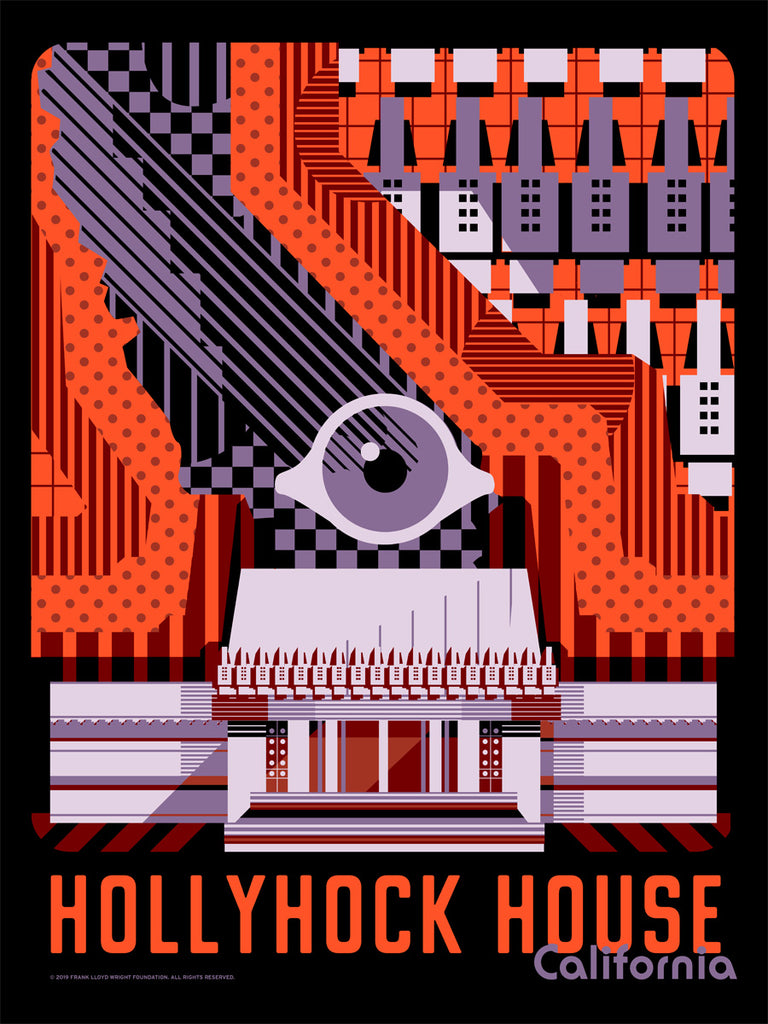 WBYK - "Hollyhock House" - Spoke Art