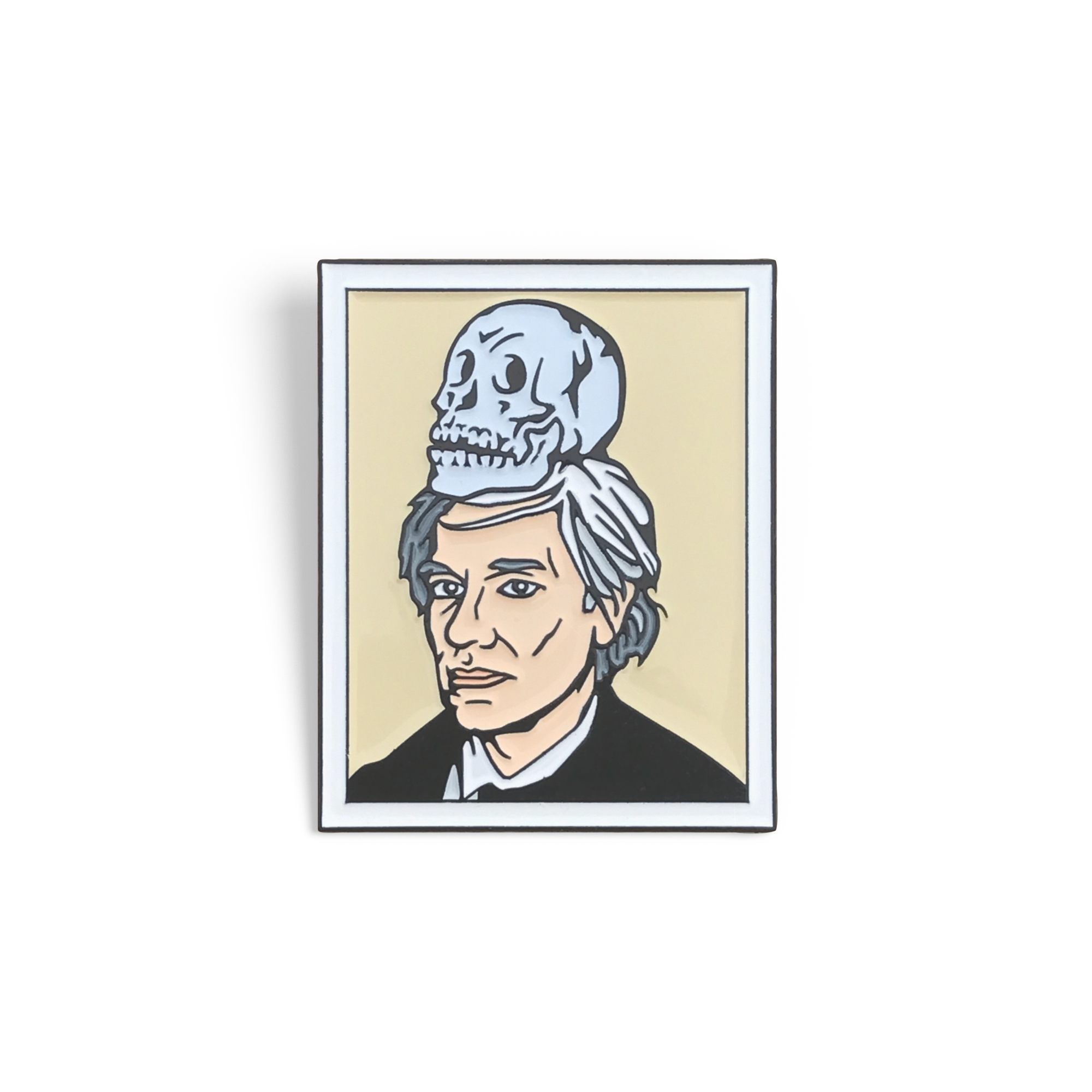 Warhol Polaroid Enamel Pin - Spoke Art