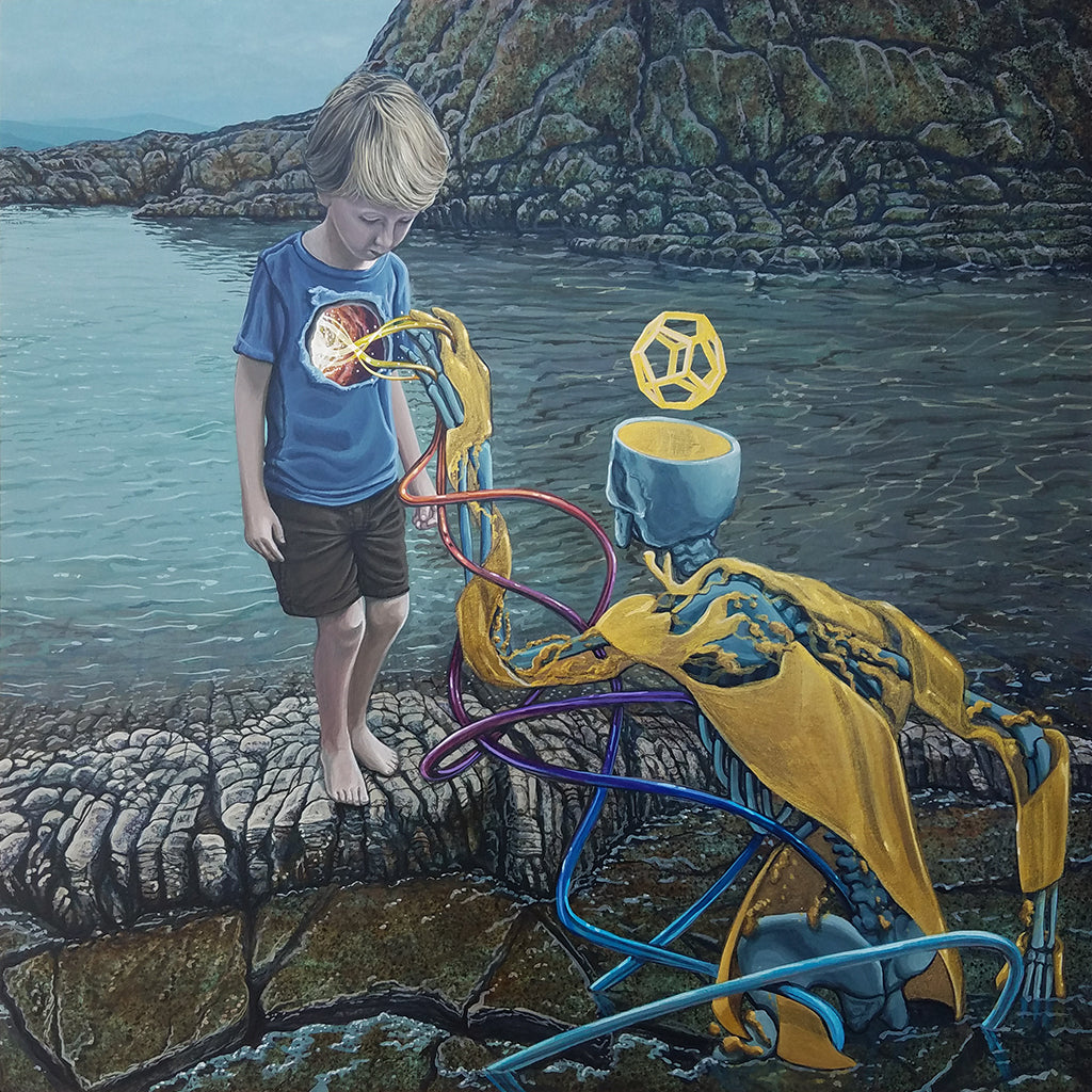 Wiley Wallace "Gold Heart" - Spoke Art