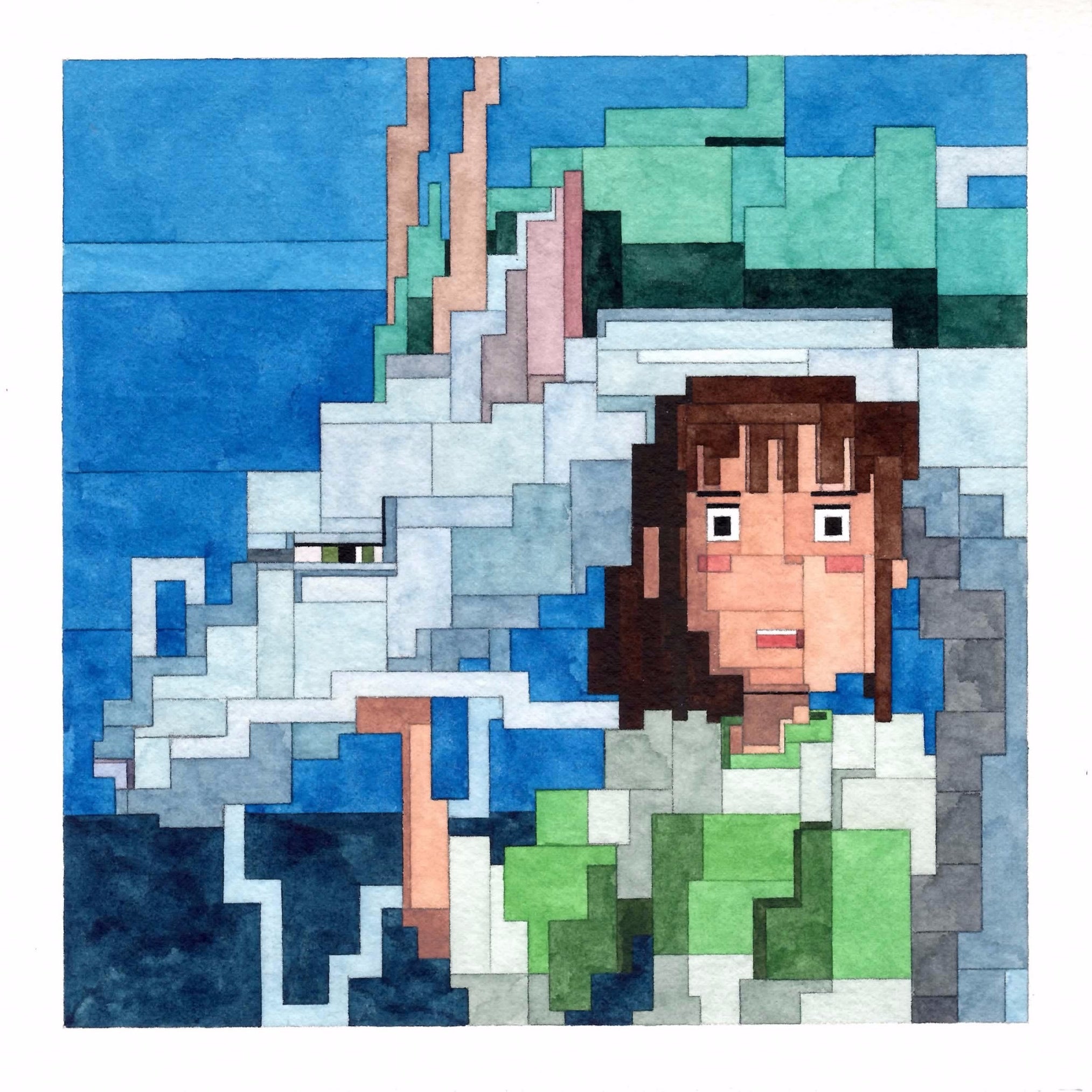 Adam Lister - "Haku and Chihiro" - Spoke Art