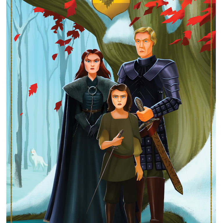 Betsy Bauer - "The North Remembers" (print) - Spoke Art