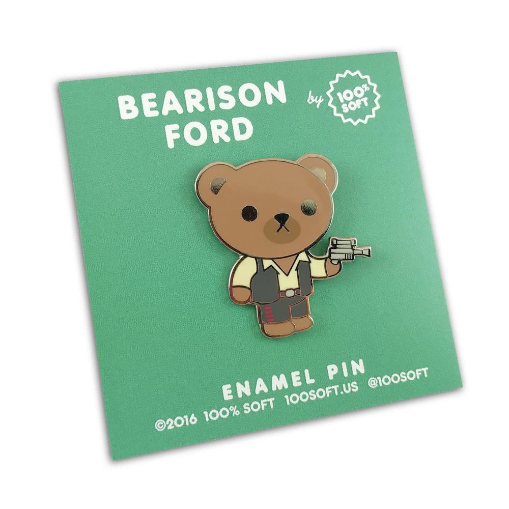 "Bearison Ford - Bear Solo" Enamel Pin - Spoke Art