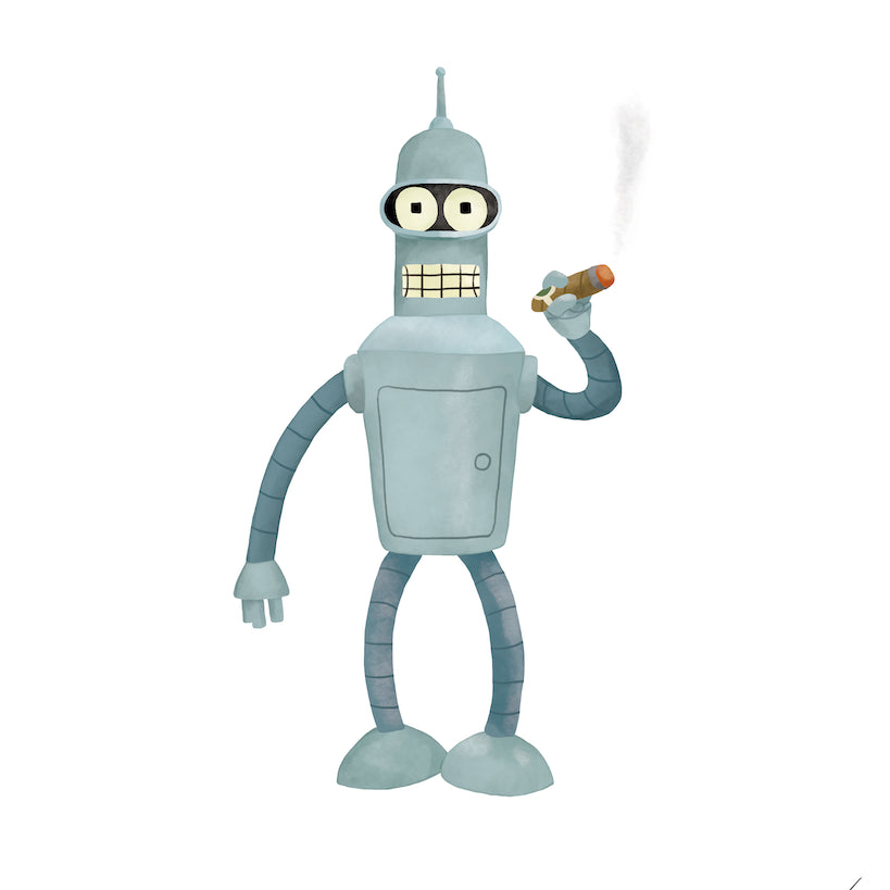 Max Dalton - "Futurama" - Spoke Art