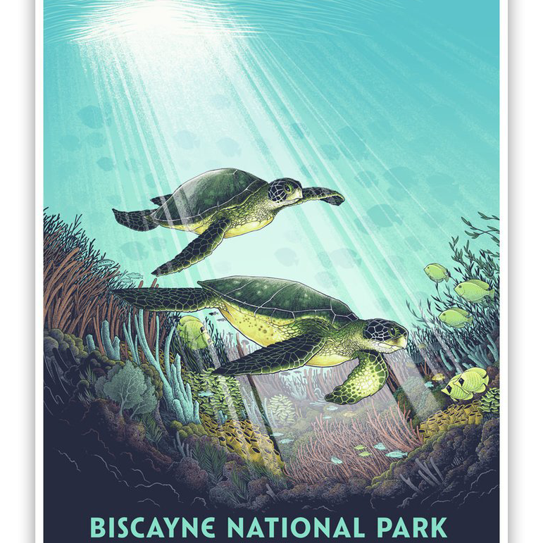 Justin Santora - "Biscayne National Park" - Spoke Art