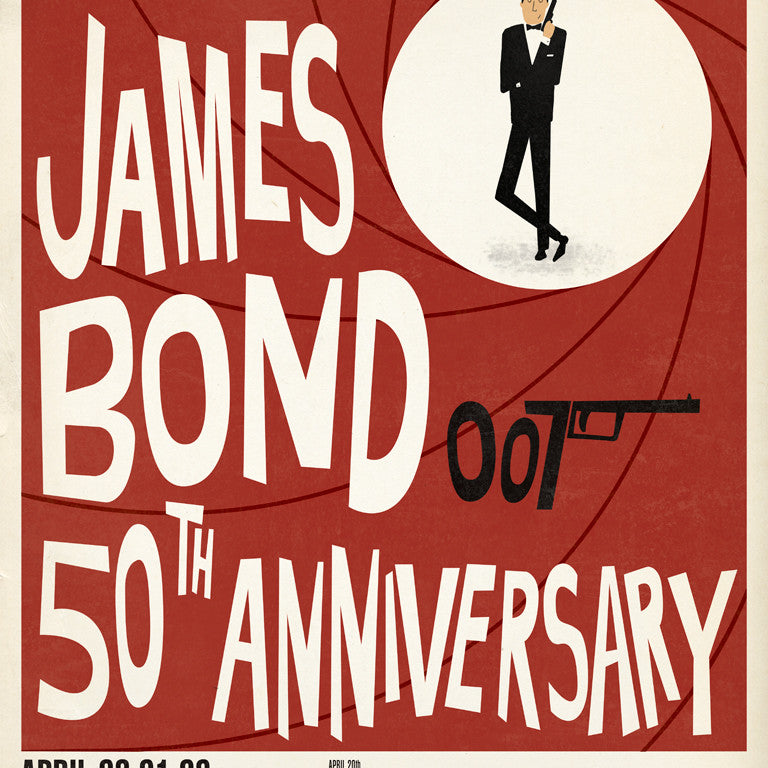 Max Dalton - "James Bond 50th Anniversary" - Spoke Art