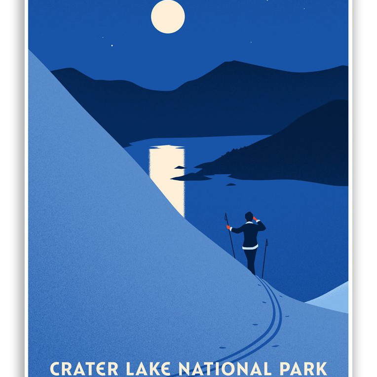 Thomas Danthony - "Crater Lake National Park" - Spoke Art