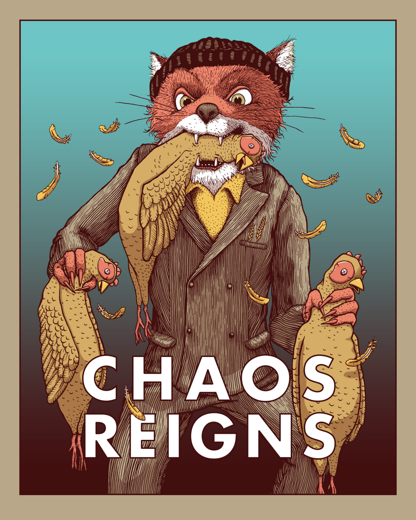 Dan Grissom - "Chaos Reigns" - Spoke Art