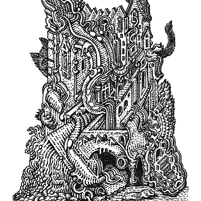 David Welker - "The Little Village" - Spoke Art