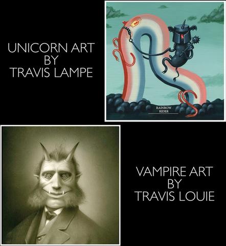 Vampires Vs. Unicorns (Floor War) Game - Spoke Art