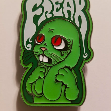 Jermaine Rogers - "Freak - Glow Edition" Enamel Pin - Spoke Art