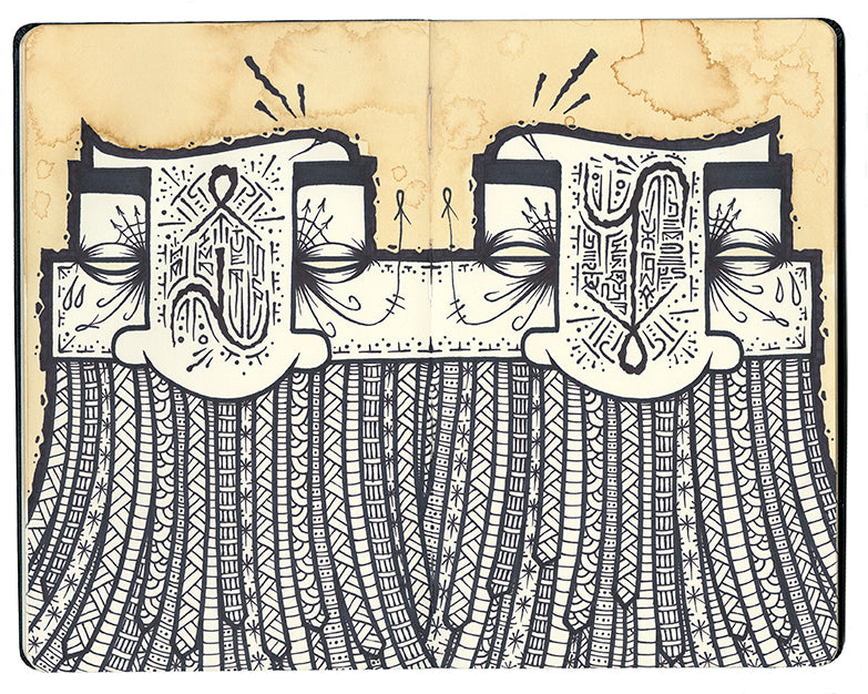 GATS - "Black Book #1" - Spoke Art