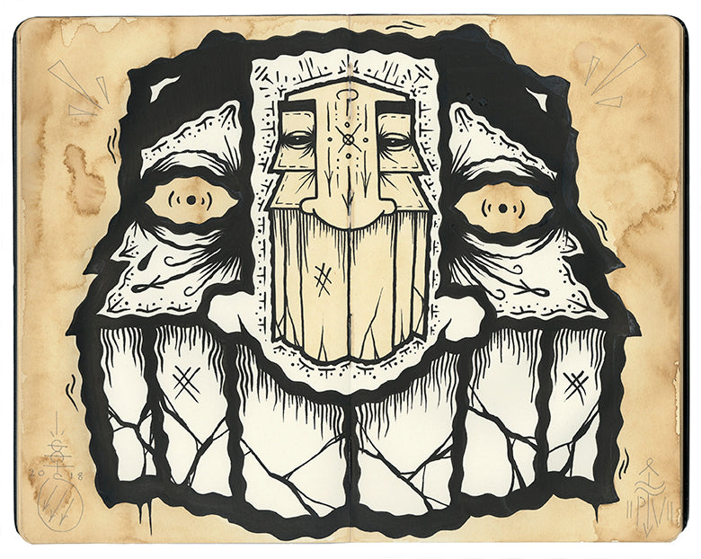 GATS - "Black Book #3" - Spoke Art