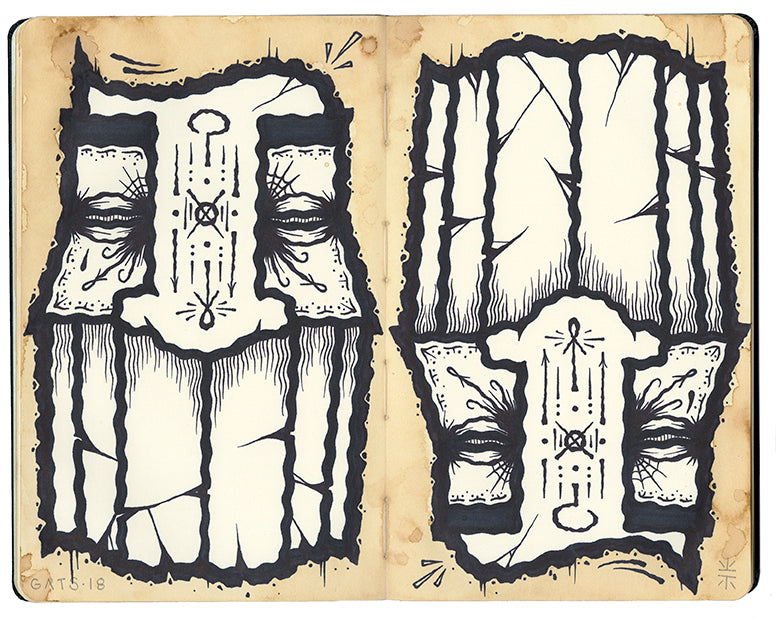 GATS - "Black Book #4" - Spoke Art