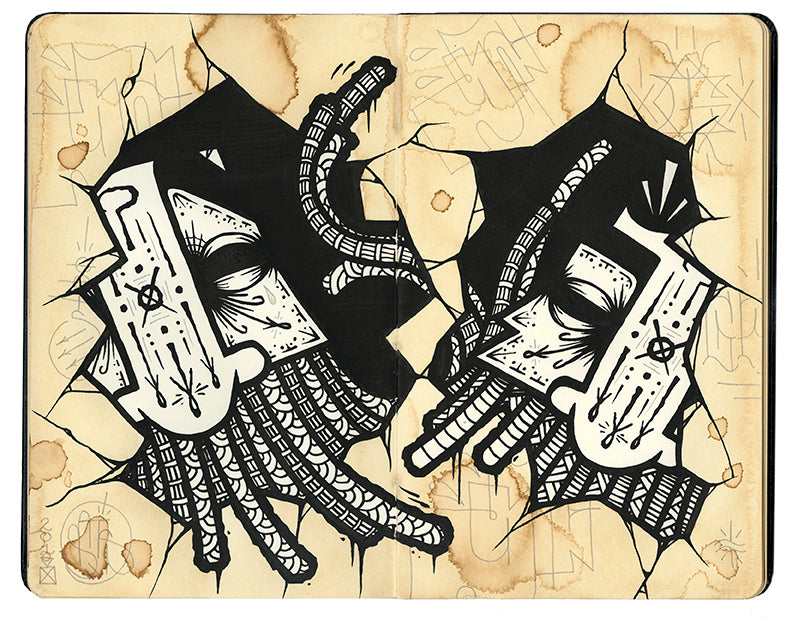 GATS - "Black Book #5" - Spoke Art