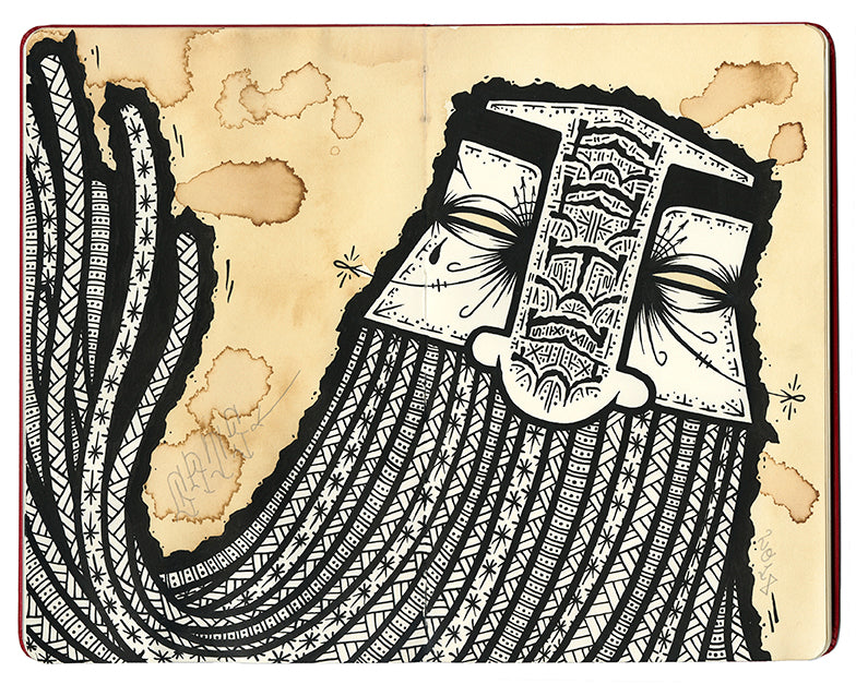 GATS - "Black Book #7" - Spoke Art