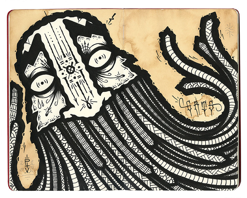 GATS - "Black Book #8" - Spoke Art