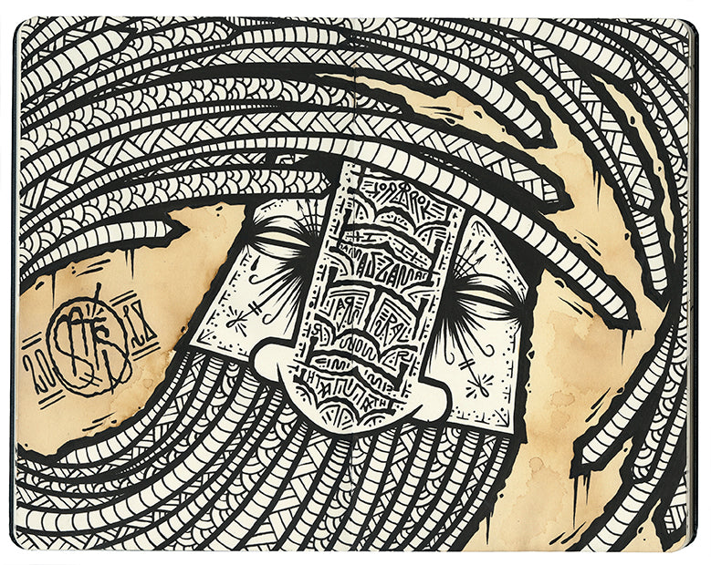 GATS - "Black Book #11" - Spoke Art