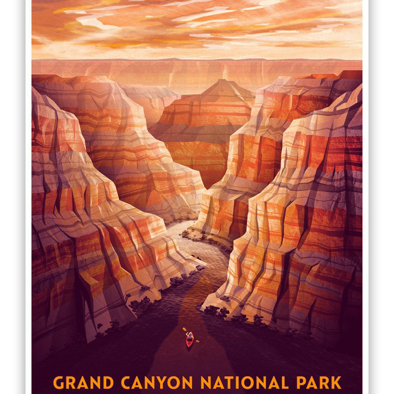 DKNG - "Grand Canyon National Park" - Spoke Art
