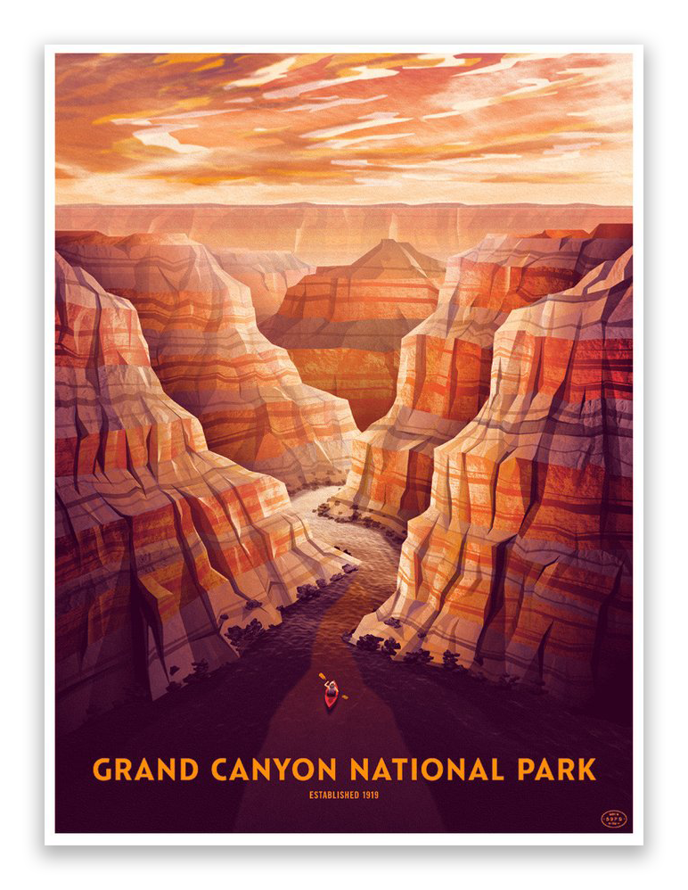 DKNG - "Grand Canyon National Park" - Spoke Art
