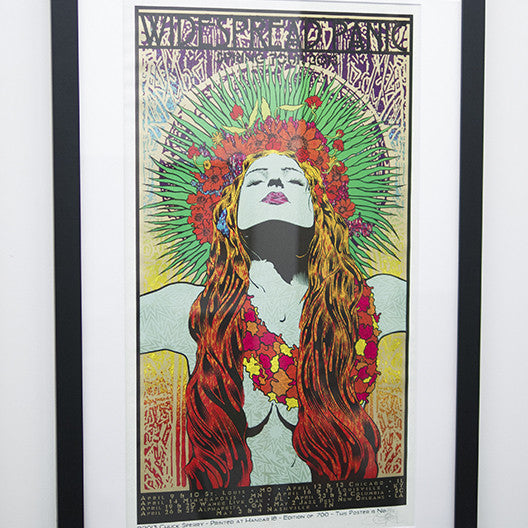 Chuck Sperry - "Widespread Panic, Spring Tour 2013" (green speckled egg edition) - Spoke Art