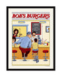 Ian Glaubinger - "Norman Rockwell Done Burger" - Spoke Art