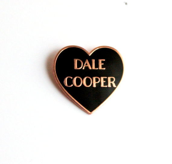 I <3 Dale Cooper Enamel Pin - Spoke Art