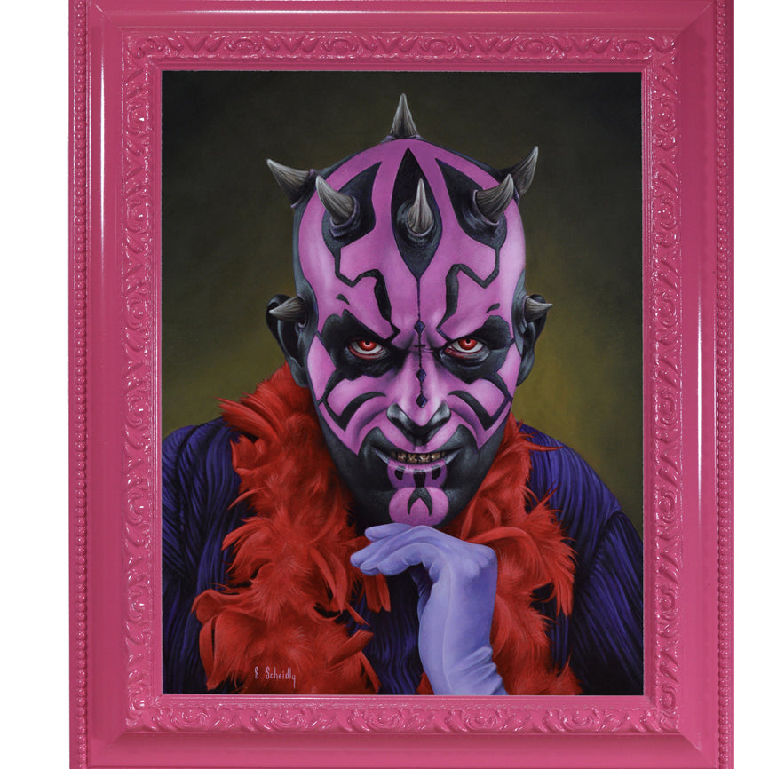 Scott Scheidly - "Darth Maul" - Spoke Art
