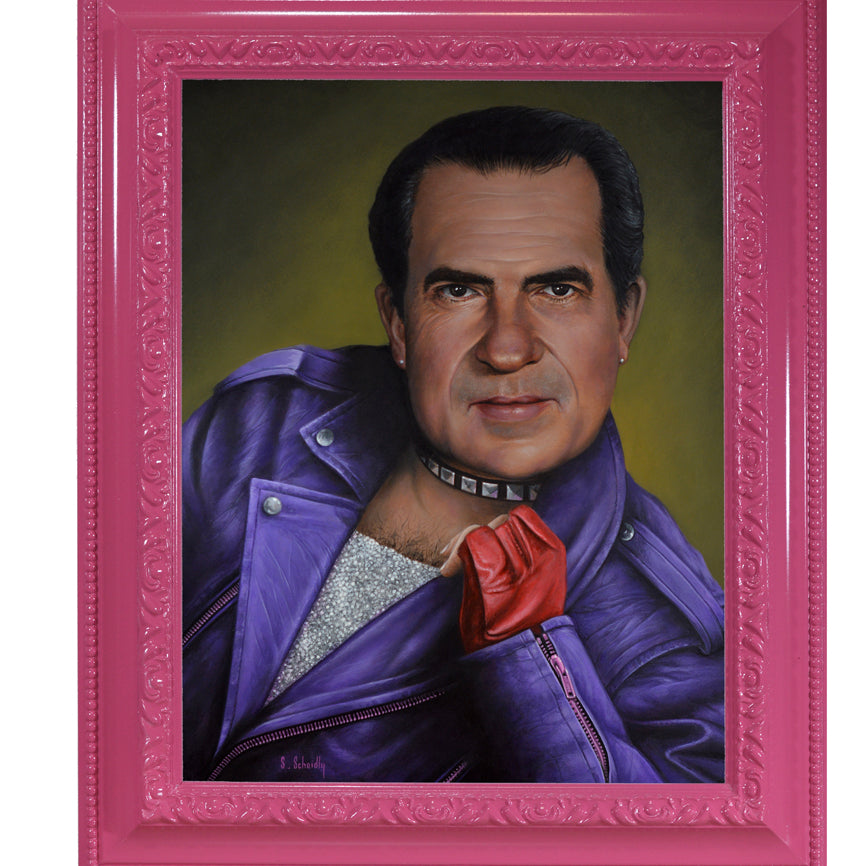 Scott Scheidly - "Richard Nixon" - Spoke Art