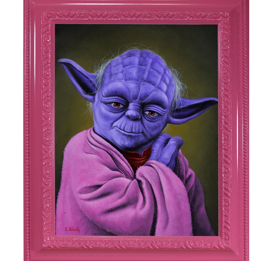 Scott Scheidly - "Yoda" - Spoke Art