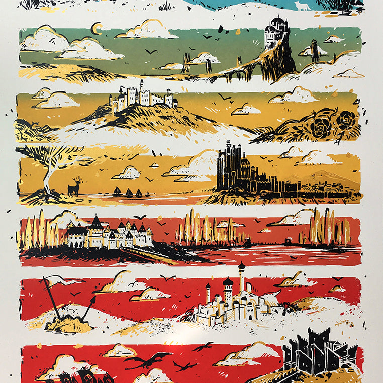 Josey Tsao - "Skies of the Seven Kingdoms" - Spoke Art