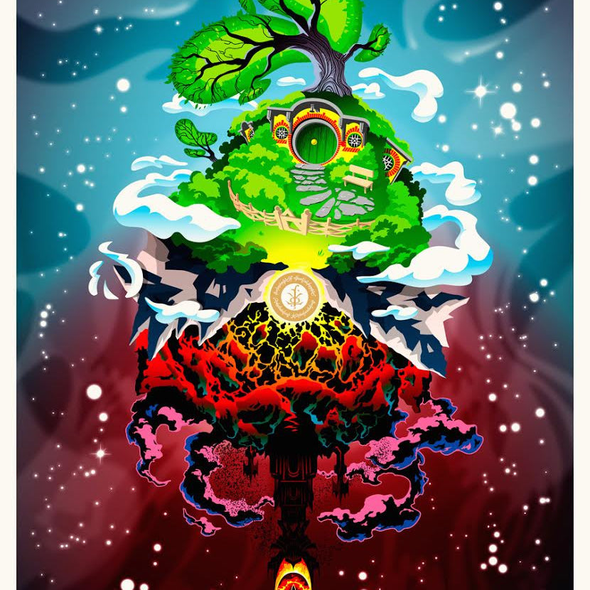 Joshua Budich - "It’s a Dangerous Business, Frodo, Going Out Your Door." - Spoke Art