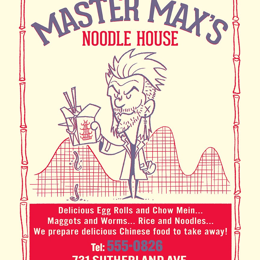 Ian Glaubinger - "Master Max's Noodle House" - Spoke Art