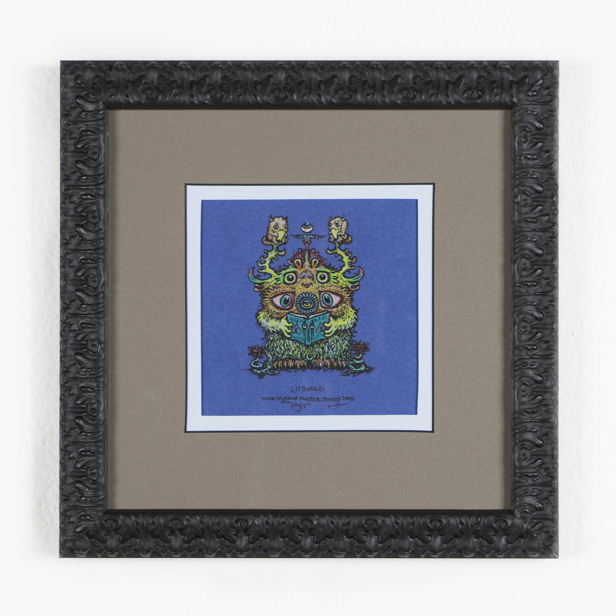 Marq Spusta - "Litboogel" (Blue Variant) - Spoke Art