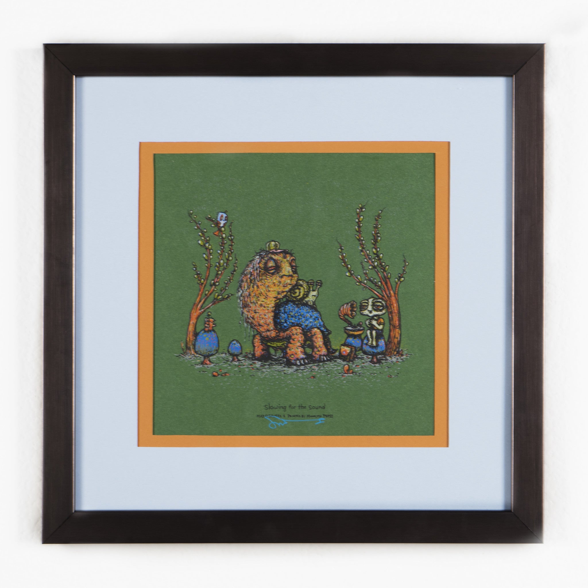 Marq Spusta - "Slowing for the Sound" (Green Variant) - Spoke Art