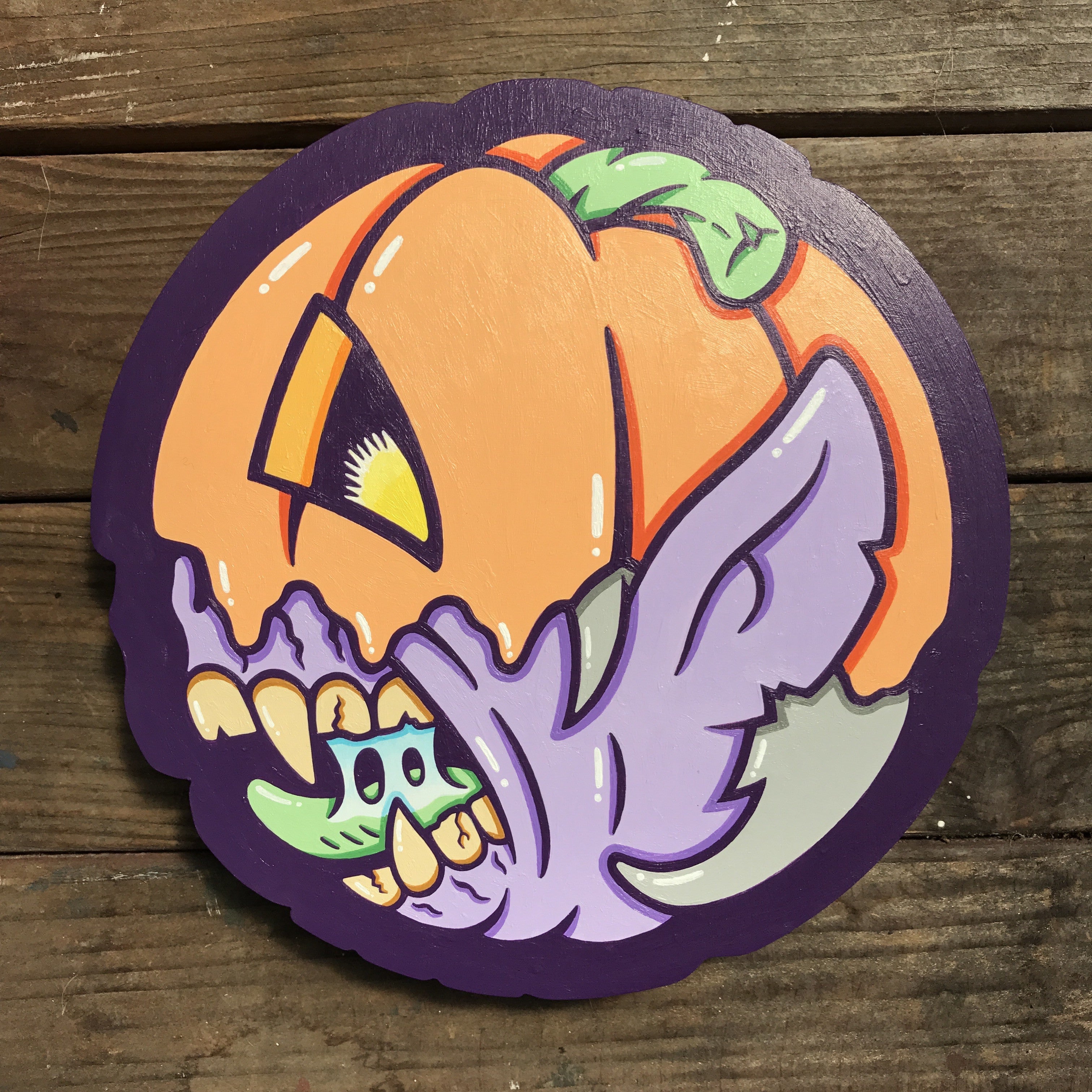 Matt Ritchie - "Tondo Toons (Goblin)" - Spoke Art