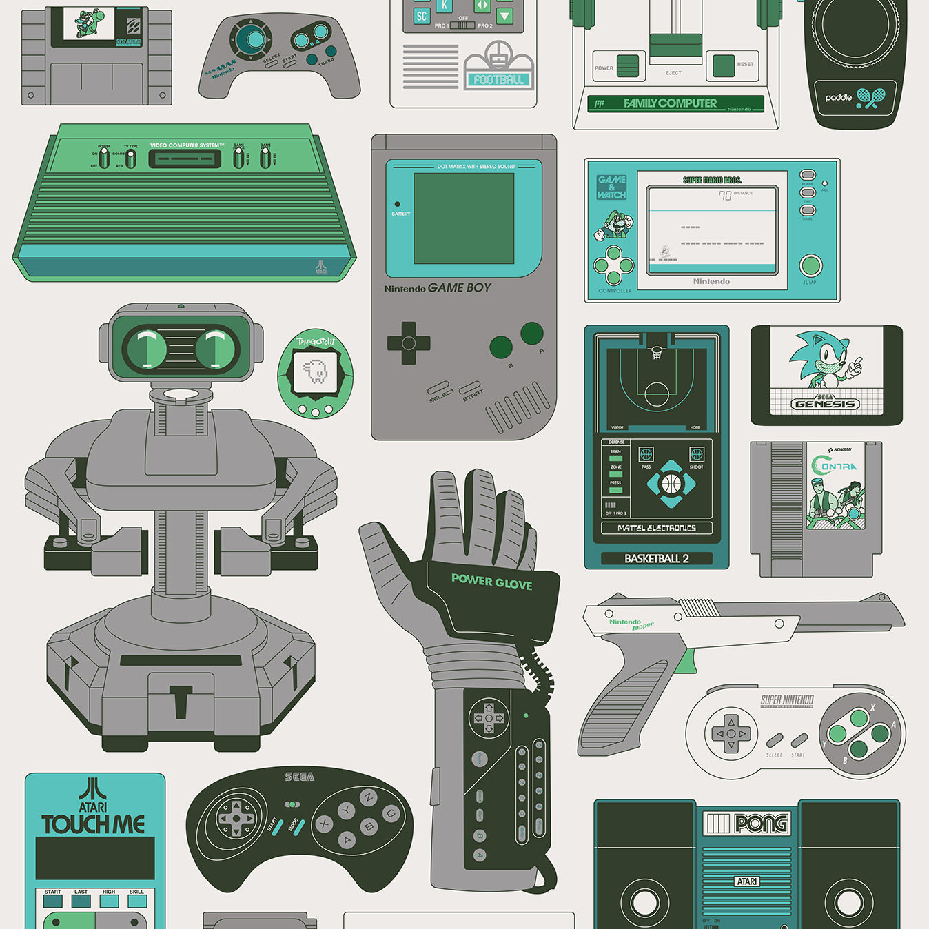 Mike Davis - "Tools Of The Trade: Video Game Edition" - Spoke Art