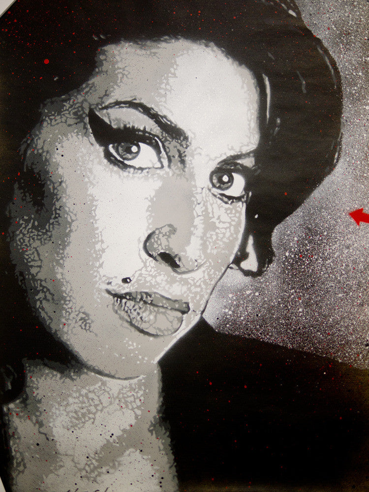 Jef Aérosol - "Amy Winehouse" - Spoke Art