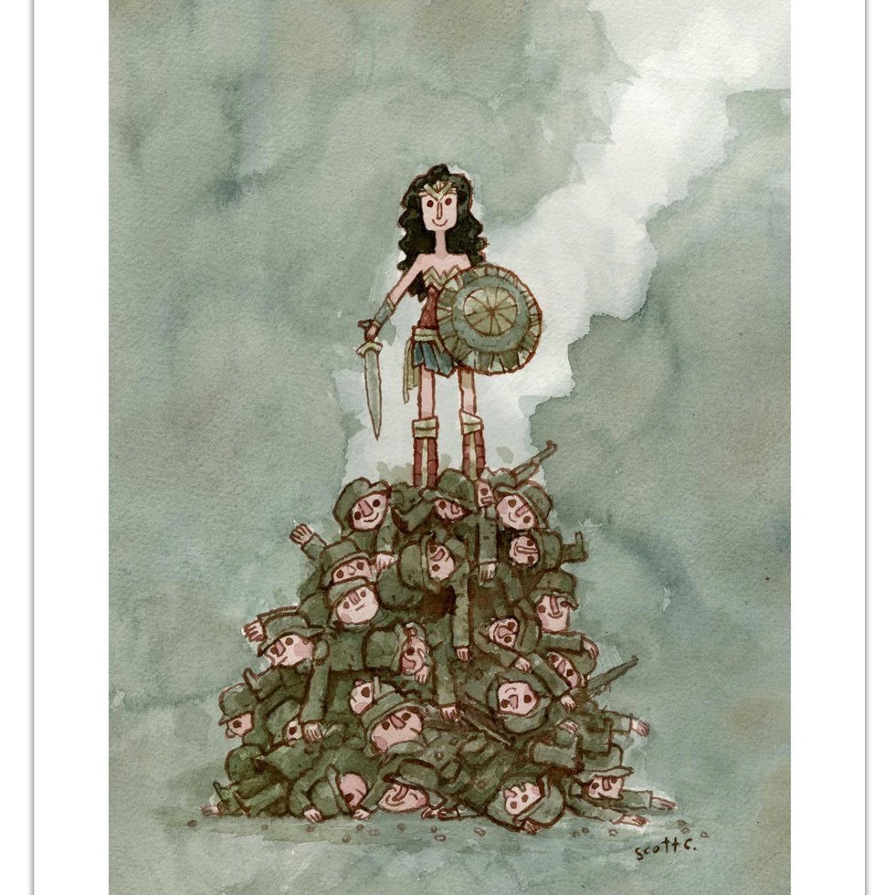 Scott C. - "Princess Upon Mound" - Spoke Art