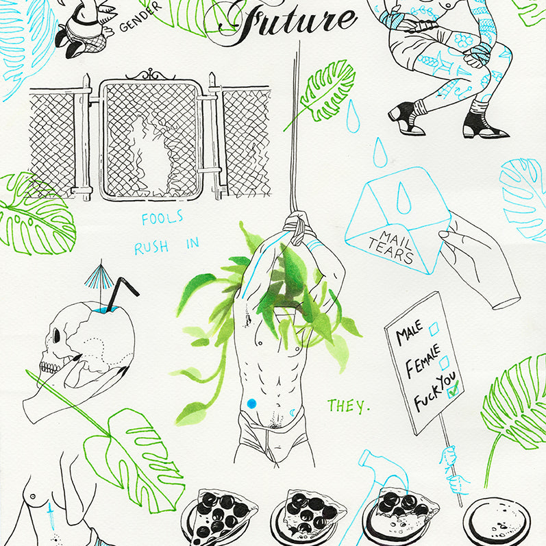 Lee D'angelo - "no future" - Spoke Art