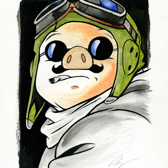 Rhys Cooper - "Porco Rosso" - Spoke Art