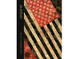 The image highlights the cover of Mayday: The Art of Shepard Fairey by Shepard Fairey, featuring a stylized American flag in textured reds, blacks, and creams that reflects revolutionary themes similar to his dynamic Deitch Projects exhibitions.
