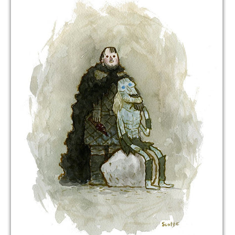 Scott C. - "Slayer With A Cold Friend" - Spoke Art