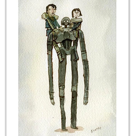 Scott C. - "Something On My Shoulders" - Spoke Art