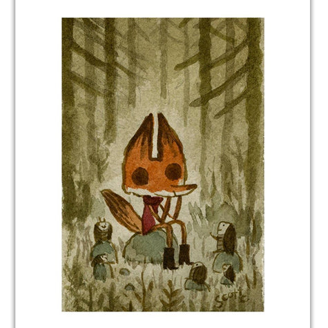 Scott C. - "Sonny Chatting" - Spoke Art